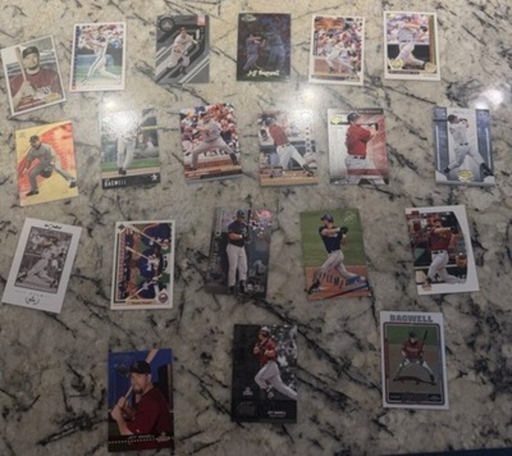 Jeff Bagwell Card Lot
